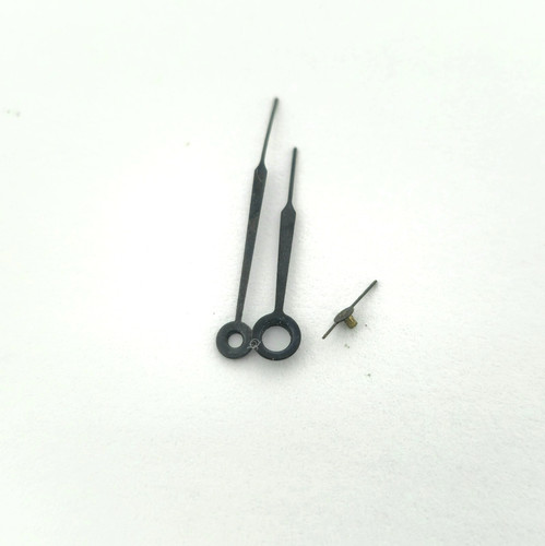 Vintage HANDS Black Pocket Watch USSR MOLNIJA SOVIET Parts