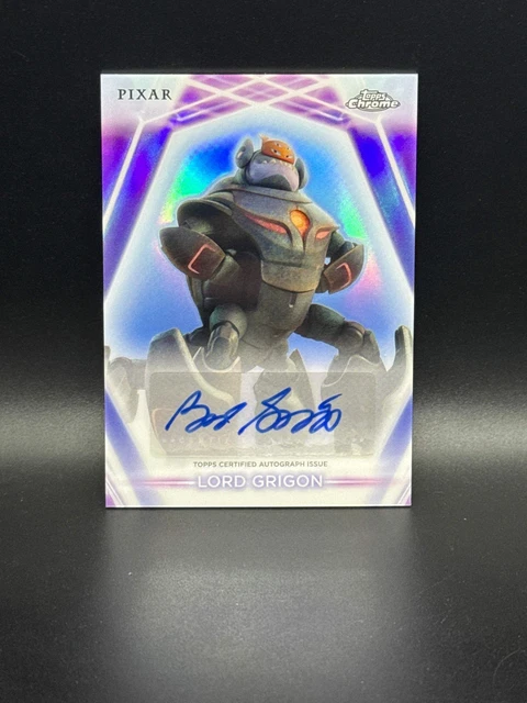 #CNA-BGR LORD GRIGON 2026 TOPPS CHROME PIXAR BRAD GARRETT AUTO