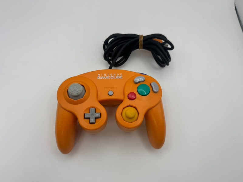 Nintendo GameCube Controller  Orange DOL-003 Wired Controller Japan