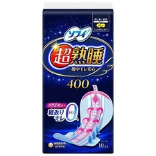 Unicharm Sofy Nighttime Ultra Fit Nighttime Winged Sanitary Pads 40cm 10 pc