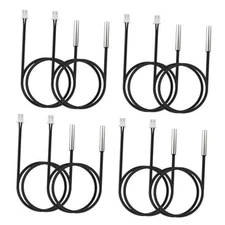 PCS 1M Temperature Sensor Probe 10K, B3950 NTC Thermistor Sensor Probe, 1m 8