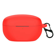 Silicone Wireless Headphones Cover with Hook Solid Color Headset Case Cover Wate