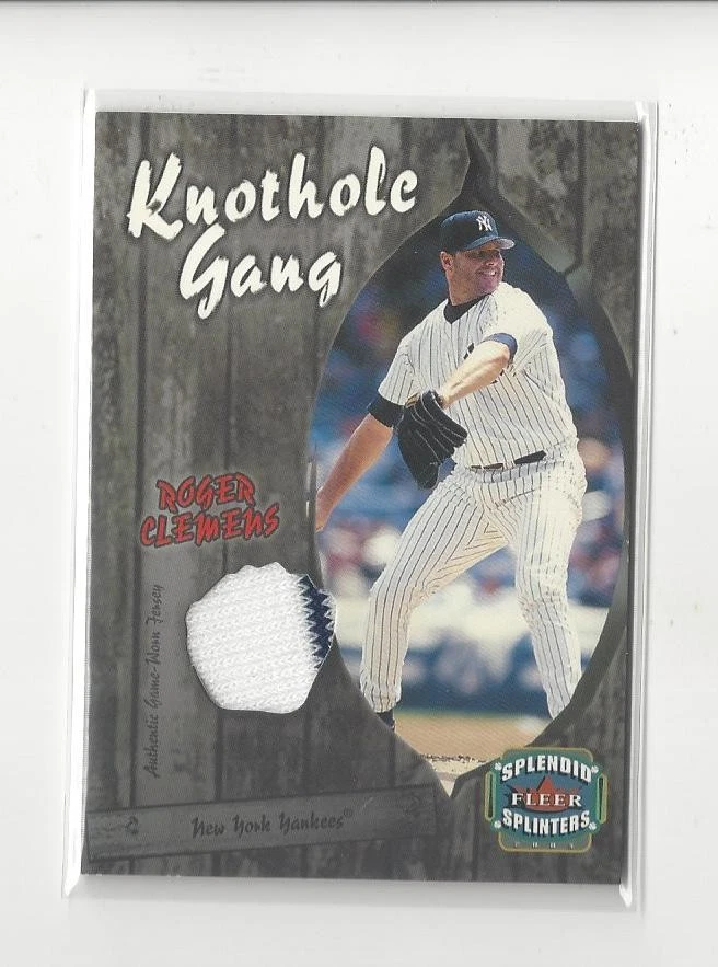 Roger Clemens Baseball Sports Trading Cards & Accessories