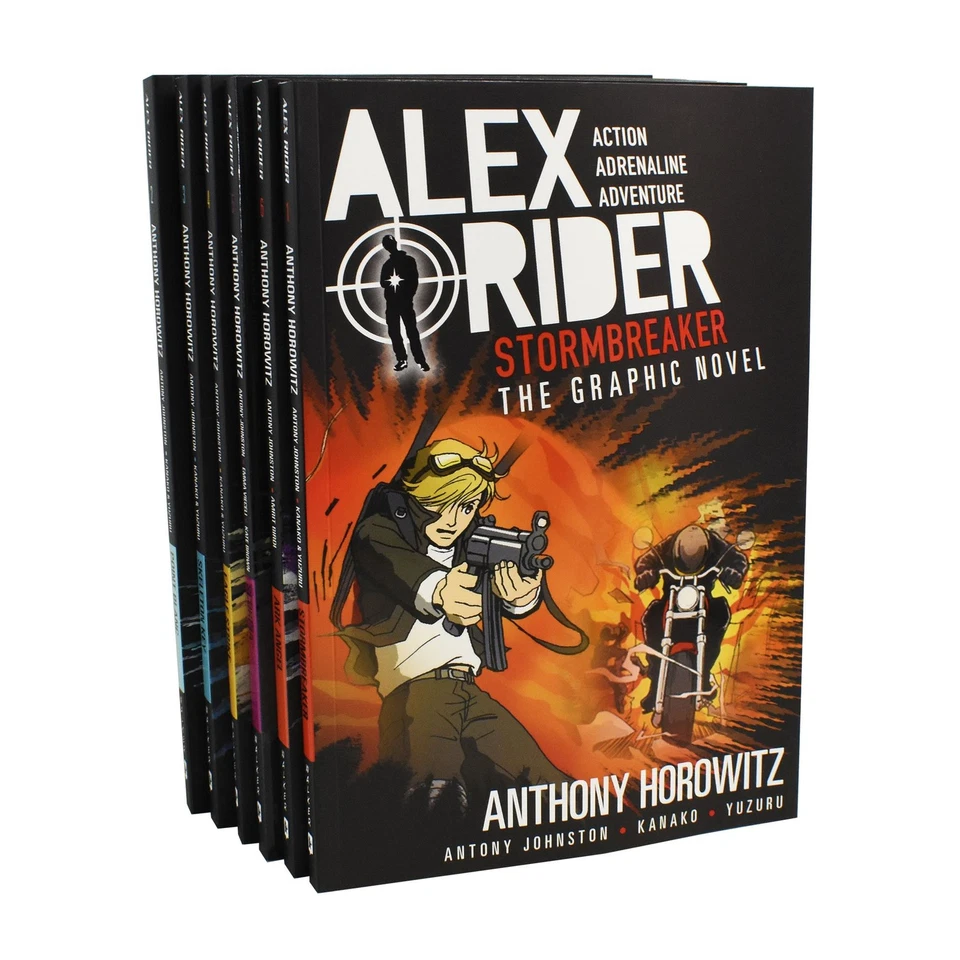 Alex Rider The Graphic Novel Collection 6 Books Box Set - Ages 9-14 - Paperback - Image 3 of 4