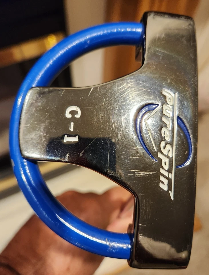 Pure Spin C-1 Golf Club Putter Mallet Style RH 34" - Image 2 of 4