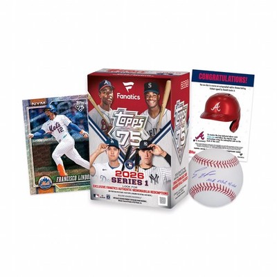 2026 Topps Series 1 Fanatics Exclusive Value Blaster Box (96 Cards) Sealed