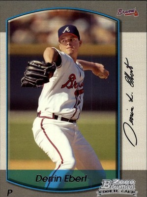2000 Bowman Baseball Card #288 Derrin Ebert