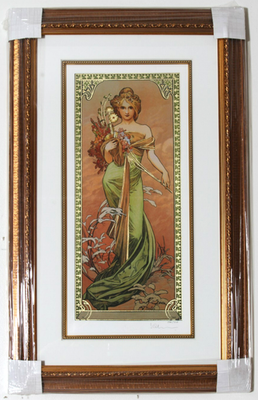 The Seasons: Spring” (1900) By Alphonse Mucha, Limited Edition