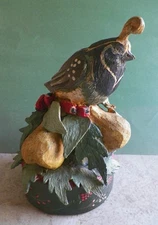 House Of Hatten 12 Days of Christmas Partridge In a Pear Tree Figurine