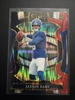 2025 Panini Select Jaxson Dart RC Concourse Black and Red Prizm Shock SP Giants
