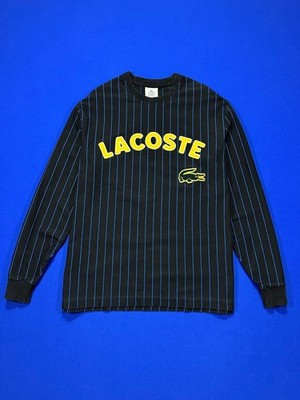 Lacoste Live men s big logo long sleeve shirt SZ L