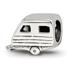 Silver Reflections Trailer Bead QRS338