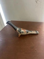 Tonala Bird Art Pottery Figurine-Made In Mexico