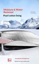 Car Windshield Snow Cover Sun Shade Winter Dust Rain Ice Frost Guard Protector..