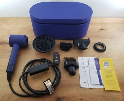 Dyson Special Edition Supersonic Hair Dryer - Vinca Blue/Rose Works Great