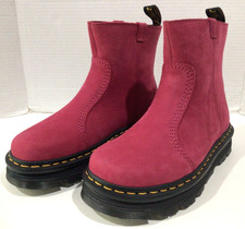 Dr. Martens Zebzag Rigger Boots  Fuchsia Pink  US Women’s Size 9