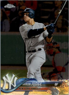 2018 Topps Chrome Baseball Card Pick (Base)