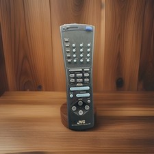 JVC Black TV VCR Vintage Remote Control Battery AA Model RM-C751 Working