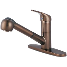 Olympia Faucets K-5030 Elite 1.8 GPM Widespread Kitchen Faucet - Bronze