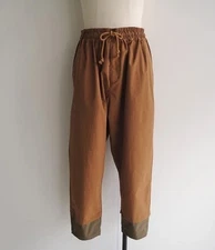 White Mountaineering Tech WM2071417 Sarouel Harem Pants Size 2 36W $400