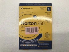 Norton 360 Deluxe - Antivirus Software for 5 Devices 1 Year 2139001