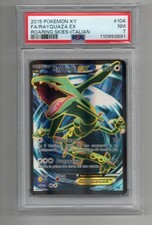 Pokemon PSA 7 Rayquaza Ex #104 XY Furie Volanti 2015 Italiano