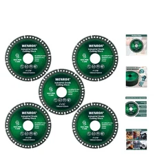 5 Pcs Indestructible Disc for Grinder, Cutting Discs 4 1/2" for 7/8" Angle Gr...