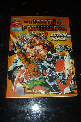 The TRANSFORMERS & ACTION FORCE Comic - No 153 - Date 20/02/1988 - Marvel Comic