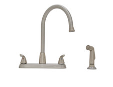 Project Source Kitchen Faucet Stainless Steel Finish 21-K822-PS-SSD