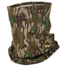 Drake Ol Tom OT0027 Men's Turkey Performance Stretch Greenleaf Camo Half Mask