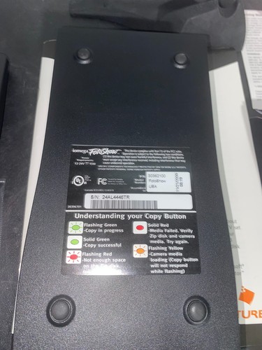 iOMEGA FotoShow Zip 250 Drive Picture iQ - Digital Image Center - Afbeelding 10 van 10