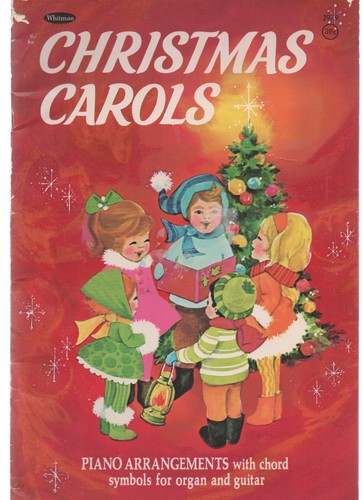Christmas Carols ~ 1942 Whitman PB Songbook Karl Schulte Vintage - 第 1/1 張圖片