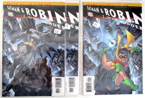 All-Star Batman & Robin The Boy Wonder Lot of 3 #1 x2, 1 b DC (2005) Comics