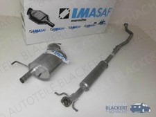 IMASAF Auspuffset Mitteltopf + Endtopf für Suzuki Swift III 1.3 4x4 2005-