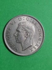 1948 George VI half Crown coin #891c