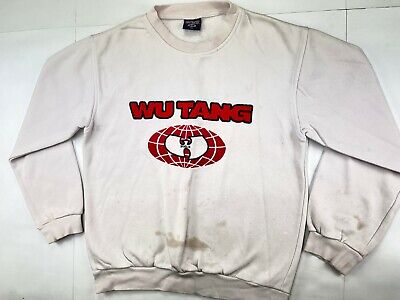 WU WEAR sweatshirt, vintage hip hop jacket sewn, authentic WU WEAR sweatshirt, vintage hip hop jacket sewn, authentic