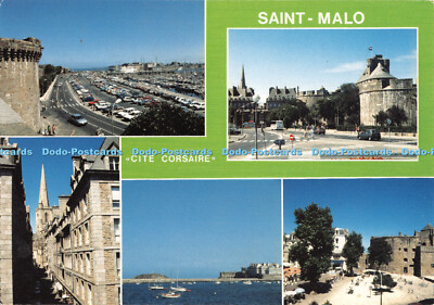 D061707 Saint Malo. Cite Corsaire. Ille et Vilaine. Verschiedene Ansichten. Dubray. Multi