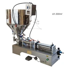 TECHTONGDA 30-300ml Stainless Steel Paste Liquid Heating Filling Machine