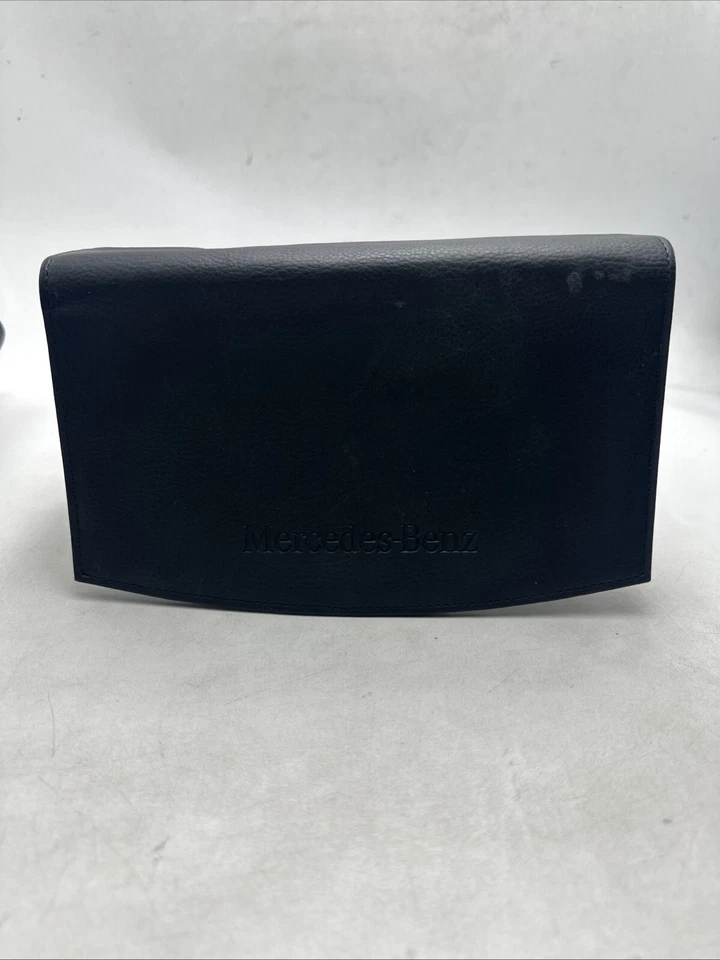FUNDA DE CUERO MERCEDES BENZ PARA MANUAL DEL PROPIETARIO GUÍA DEL USUARIO Foto 4 de 4