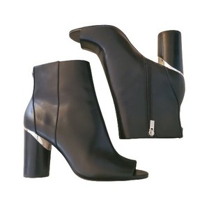 dkny peep toe booties