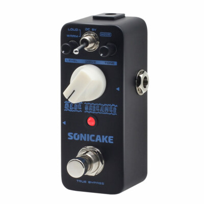 Sonicake Guitar Effects Pedal Overdrive Reverb Phaser Chorus Delay Fuzz Bass 
