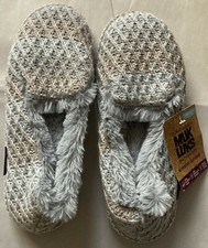 NEW WOMENS MUK LUKS COMFORT COZY FAIRY DUST SLIPPERS SIZE LARGE 9-10