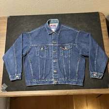 Vintage 1960s Big Smith Denim Jacket Deadstock Dark Lee Workwear Hercules Sears 