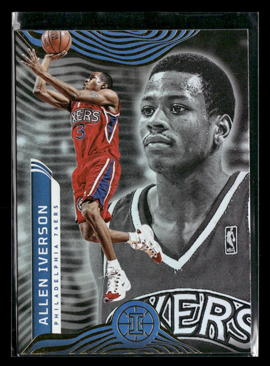Allen Iverson Philadelphia 76ers 2021-22 Panini Illusions 