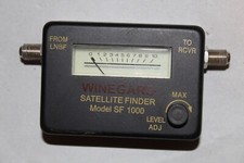 WINEGARD MODEL SF 1000 SATELLITE FINDER WITH LEVEL ADJUSTMENT FREQ: 950-1250 MHZ