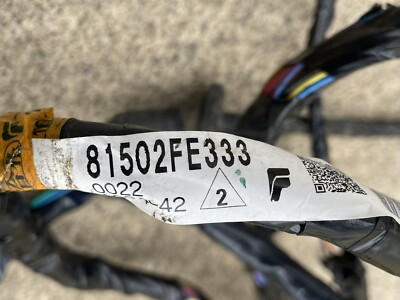 06-07 Subaru Impreza WRX Rear Body Wiring Harness 81502FE333