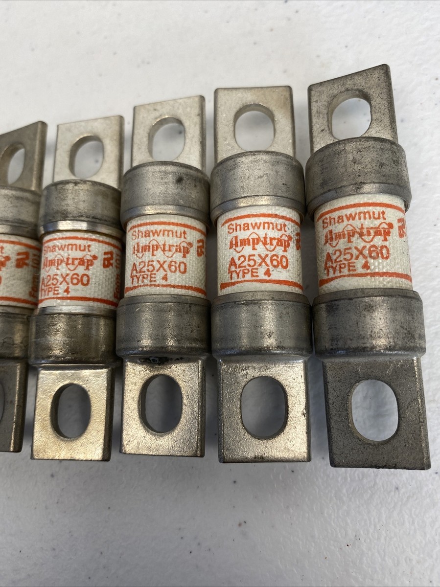 Fusibles GOULD SHAWMUT A25X400 400A 250V Type 4 - Lot De 3 Neufs Sans Boîte