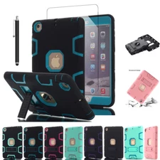 For Apple iPad mini 3/2/1st Case Rugged Hybrid Shockproof Heavy Duty Stand Cover