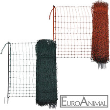 Geflügelnetz elektrifizierbar Hühnerzaun Schaf Hunde Euronetz Agility Strom Zaun