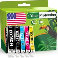 Limeink Compatible Ink Cartridge Replacement For Canon Ink 280 and 281 Cartri...